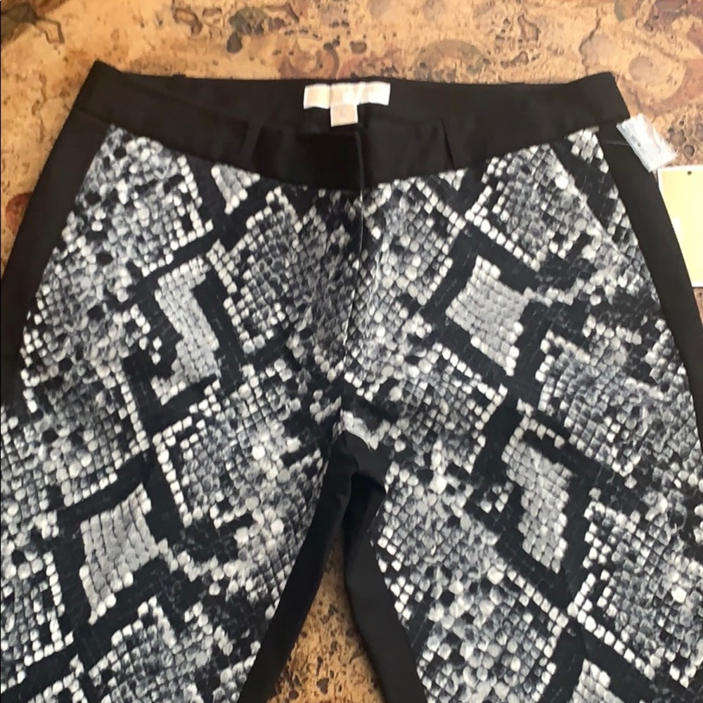 Michael Kors Snake Skin Ankle Pant